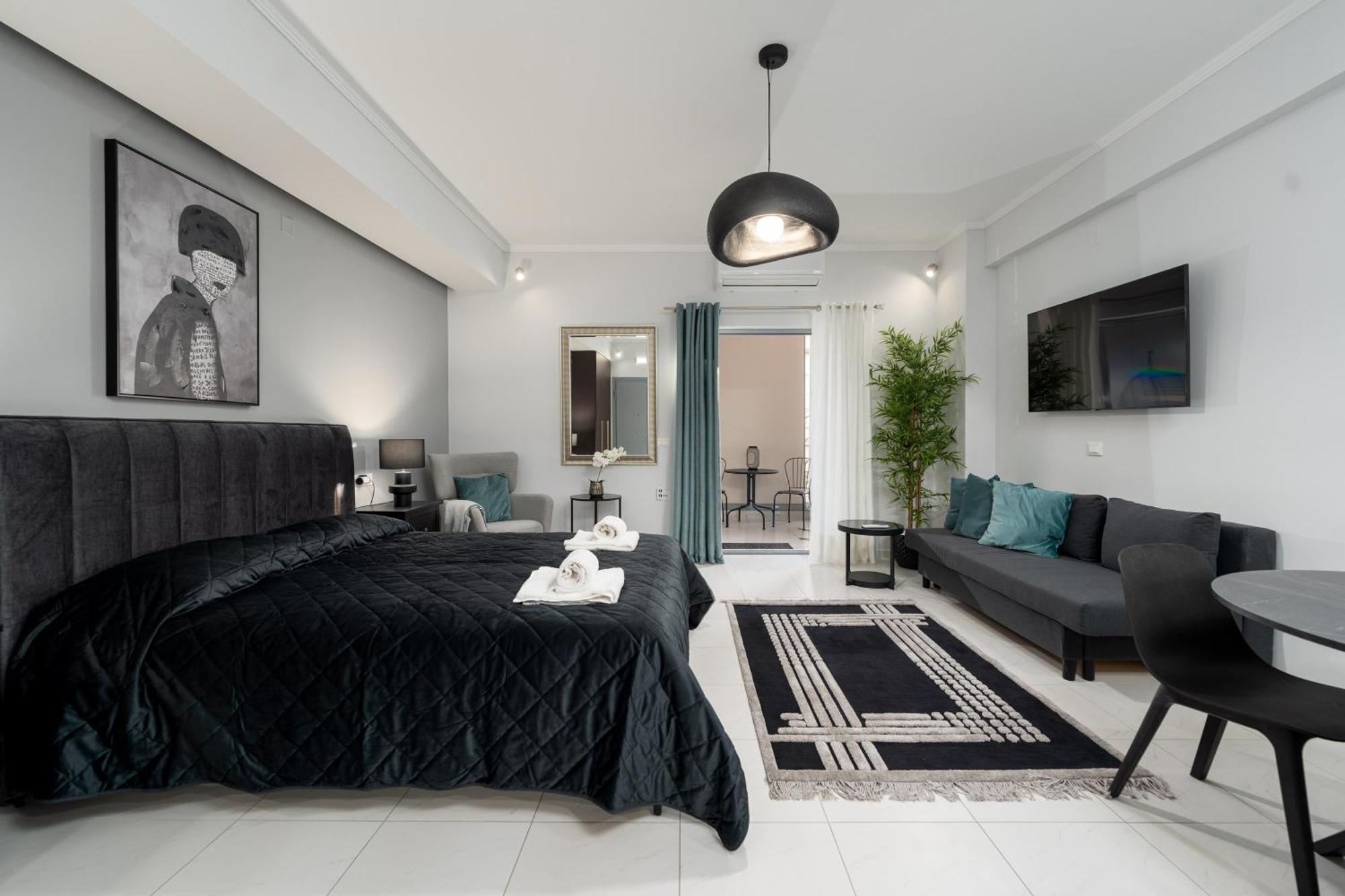 Byron Luxury Apartments Aigio Extérieur photo